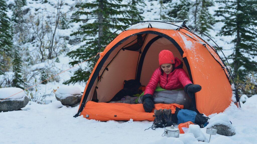 Morning Snow Camping - Best Four Season Backpacking Tents